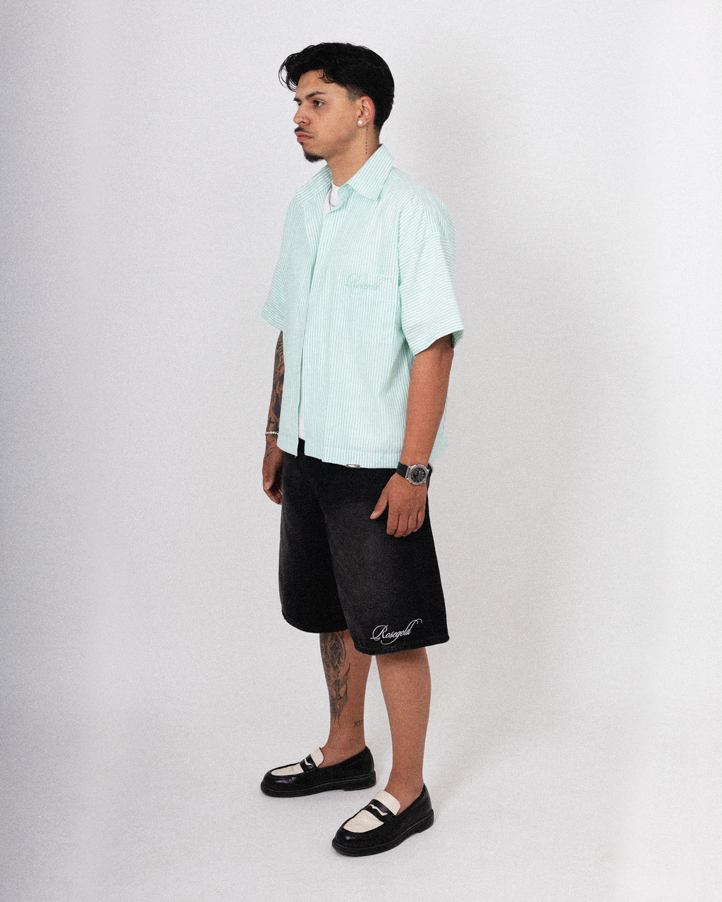 STRIPED "LDV"  SHIRT