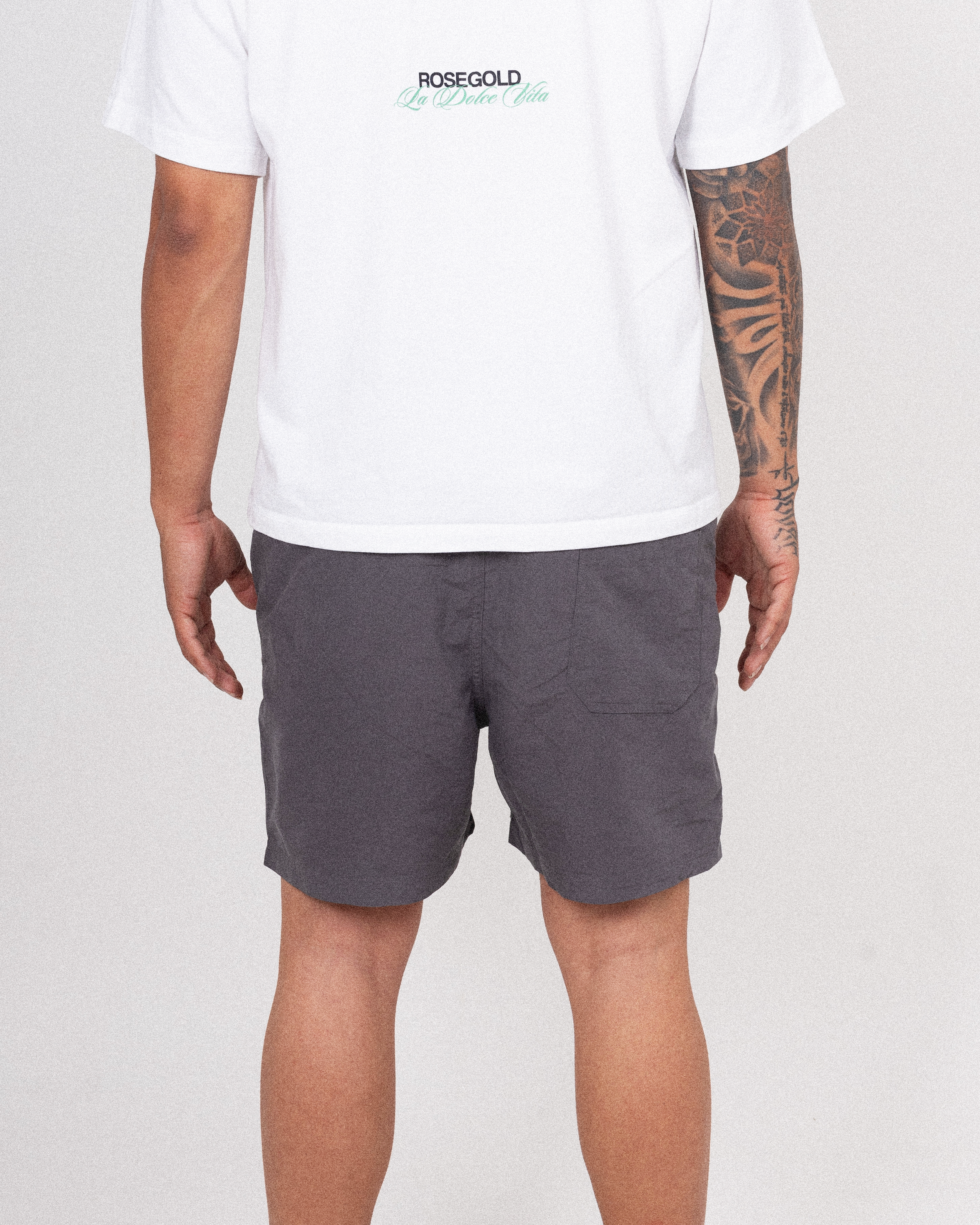 LOGO SWIM SHORTS