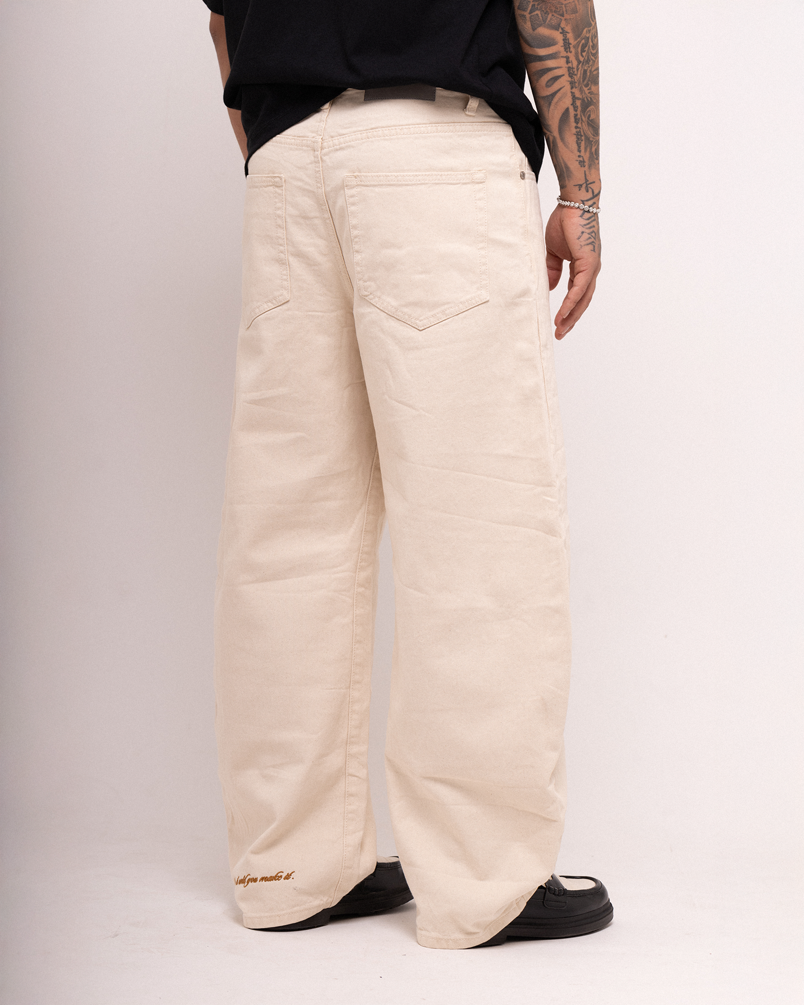 DENIM SUPER BAGGY JEANS