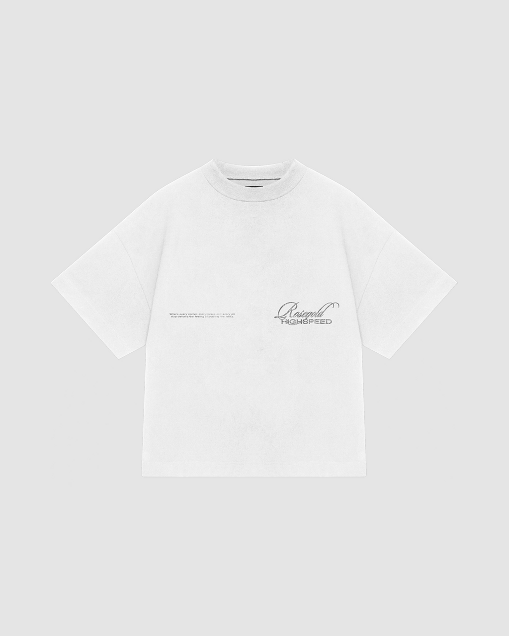 PIT STOP WHITE T-SHIRT
