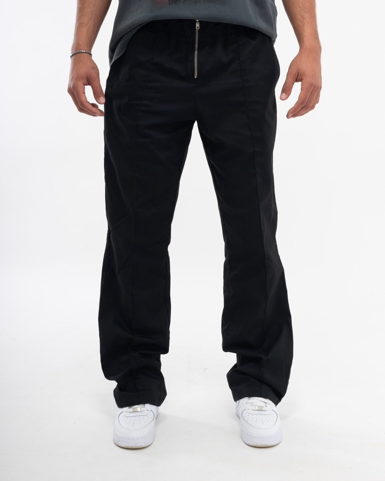 FRONT ZIPPED PANTS