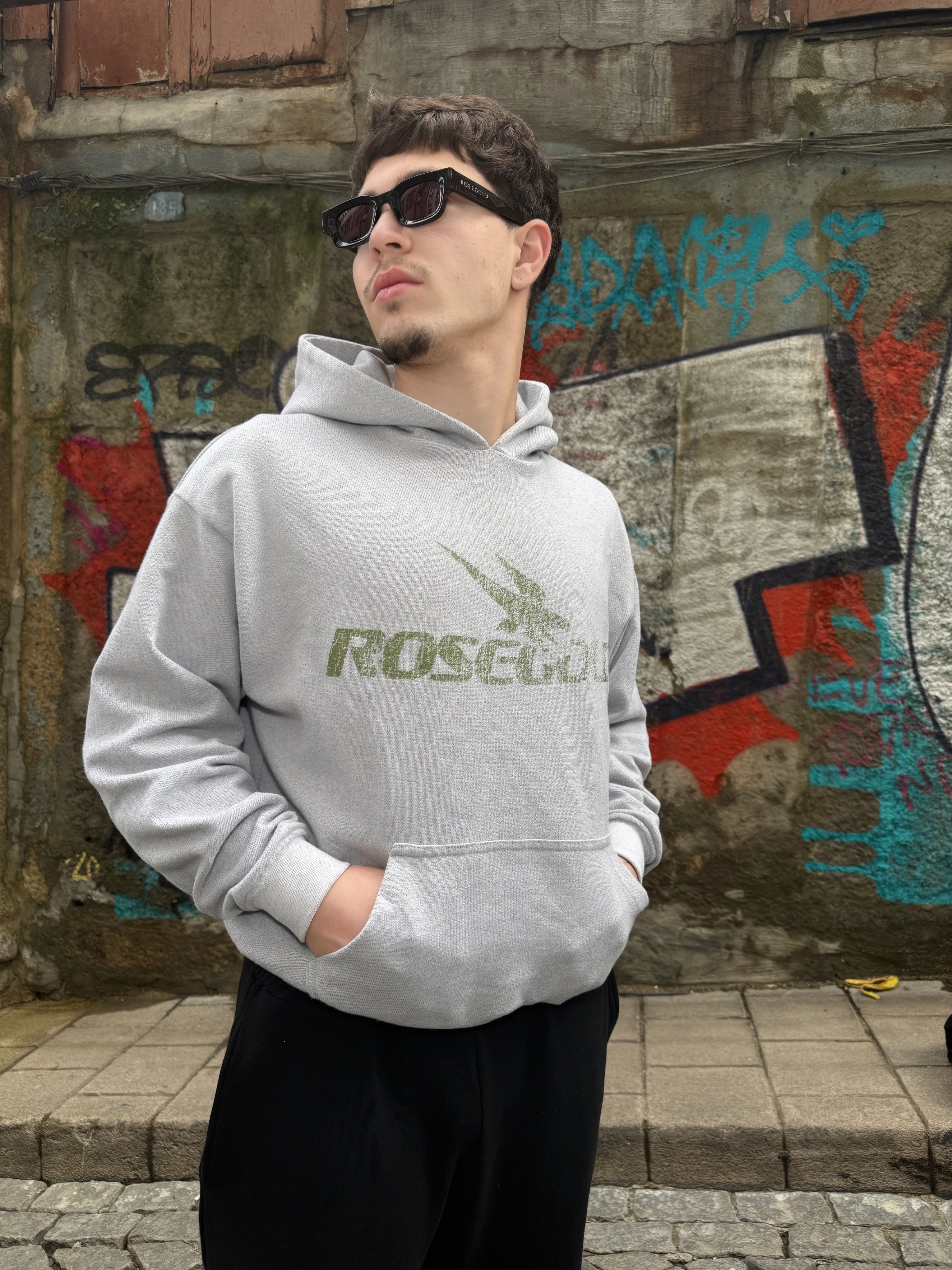 CONCRETE GREY HOODIE