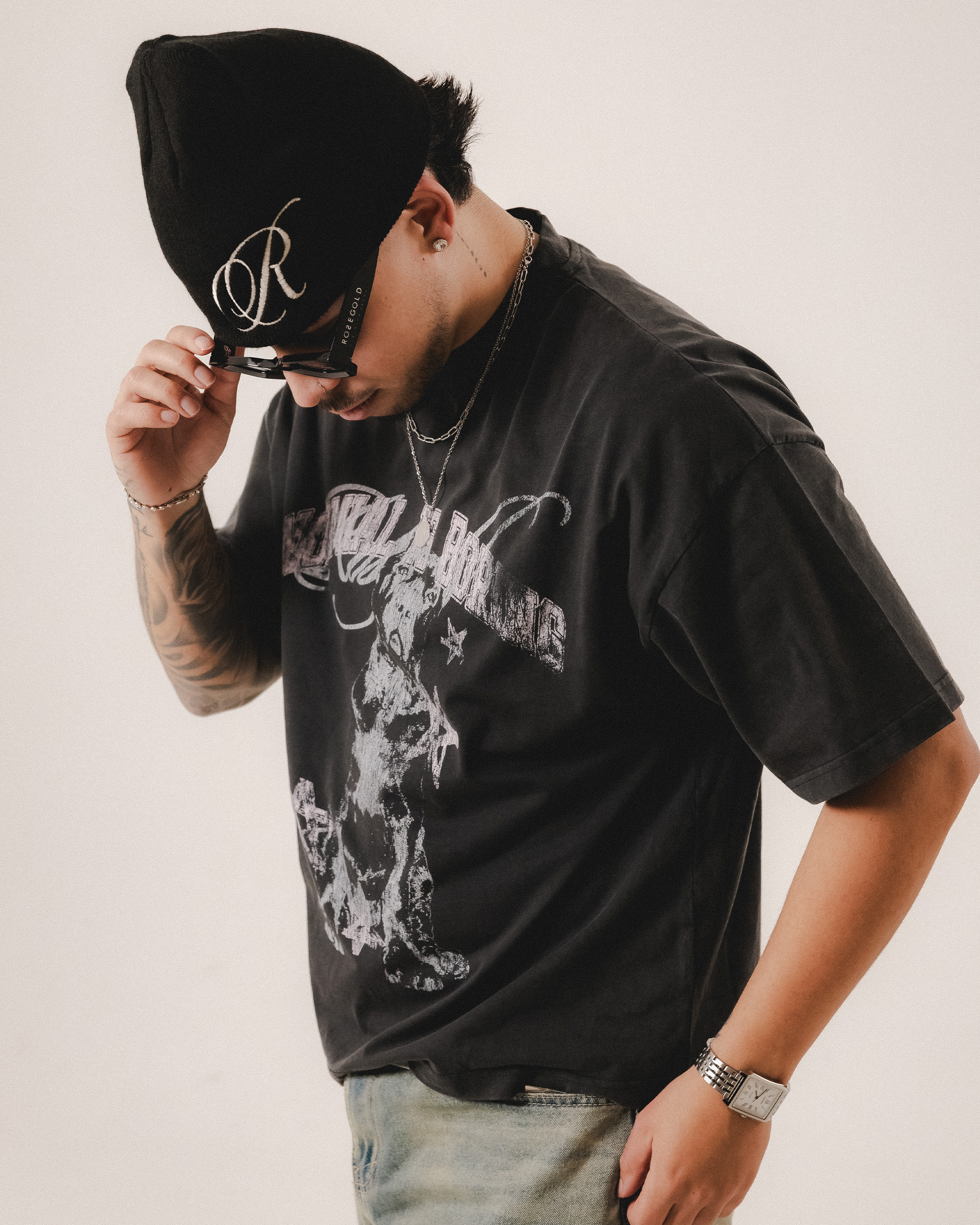 CAMISETA NEGRA ATELIER