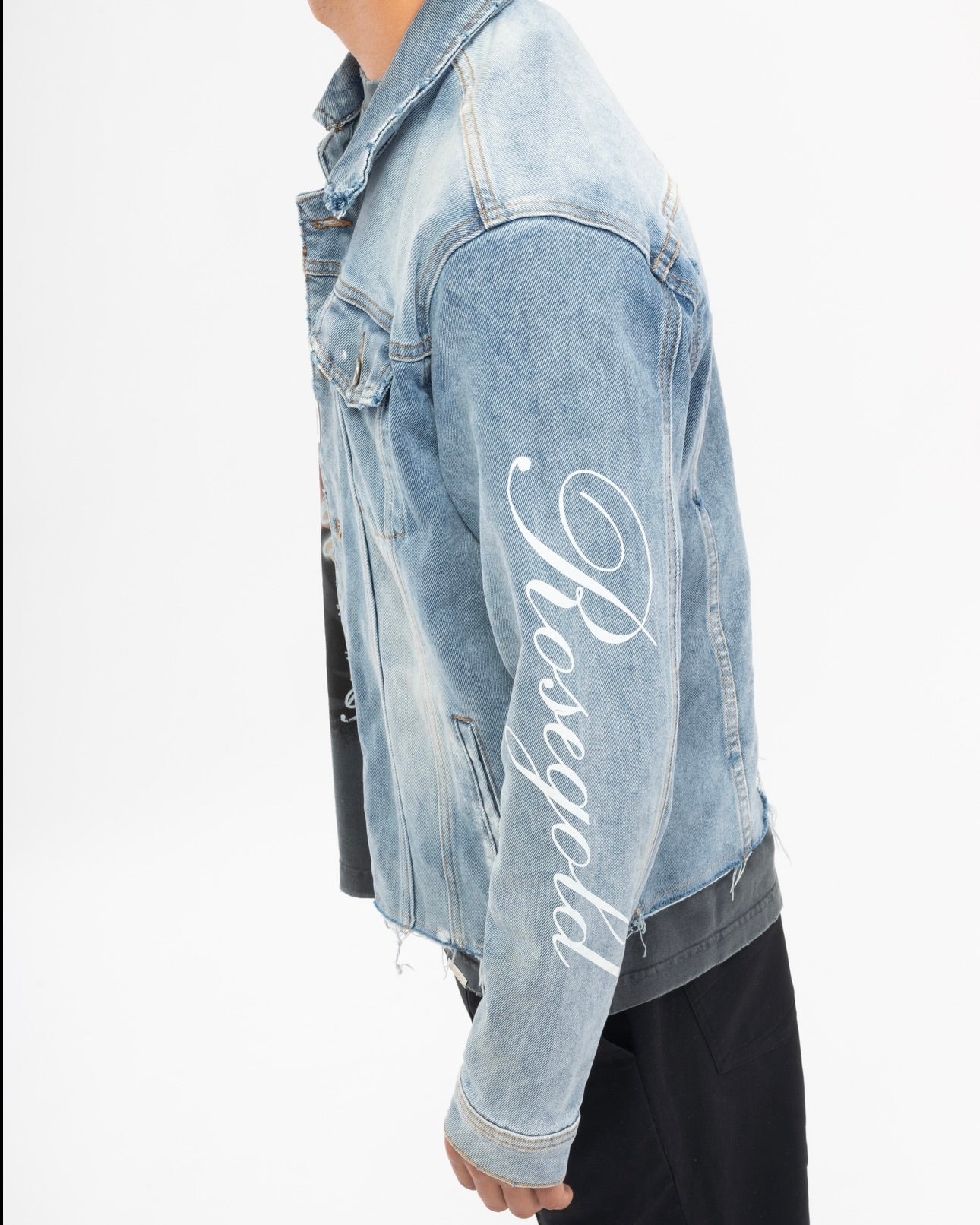 SCRIPT DENIM JACKET