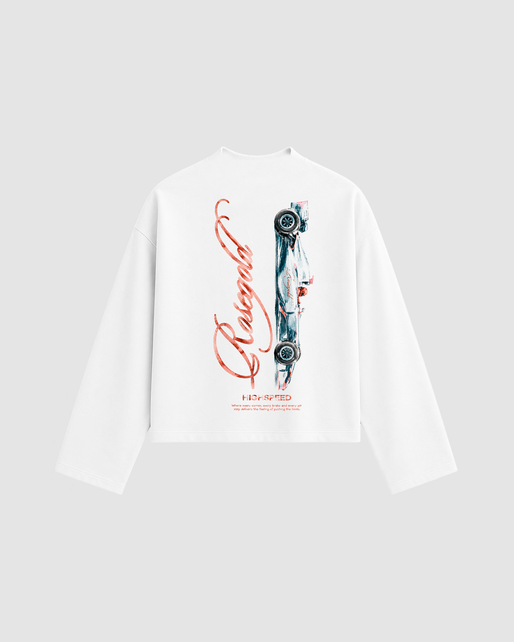 HIGHSPEED WHITE LONGSLEEVE