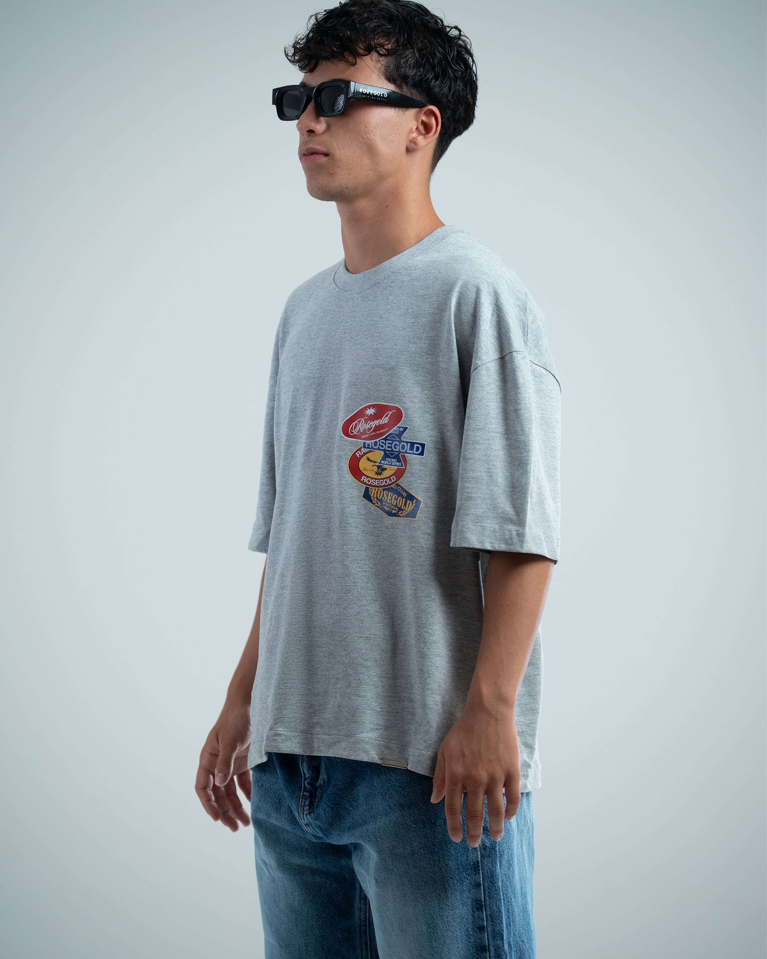 TRADEMARK STICKERS T-SHIRT