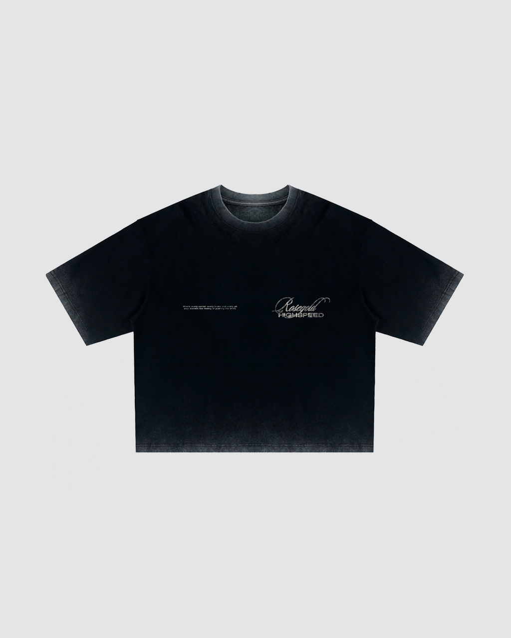 PIT STOP BLACK T-SHRIT