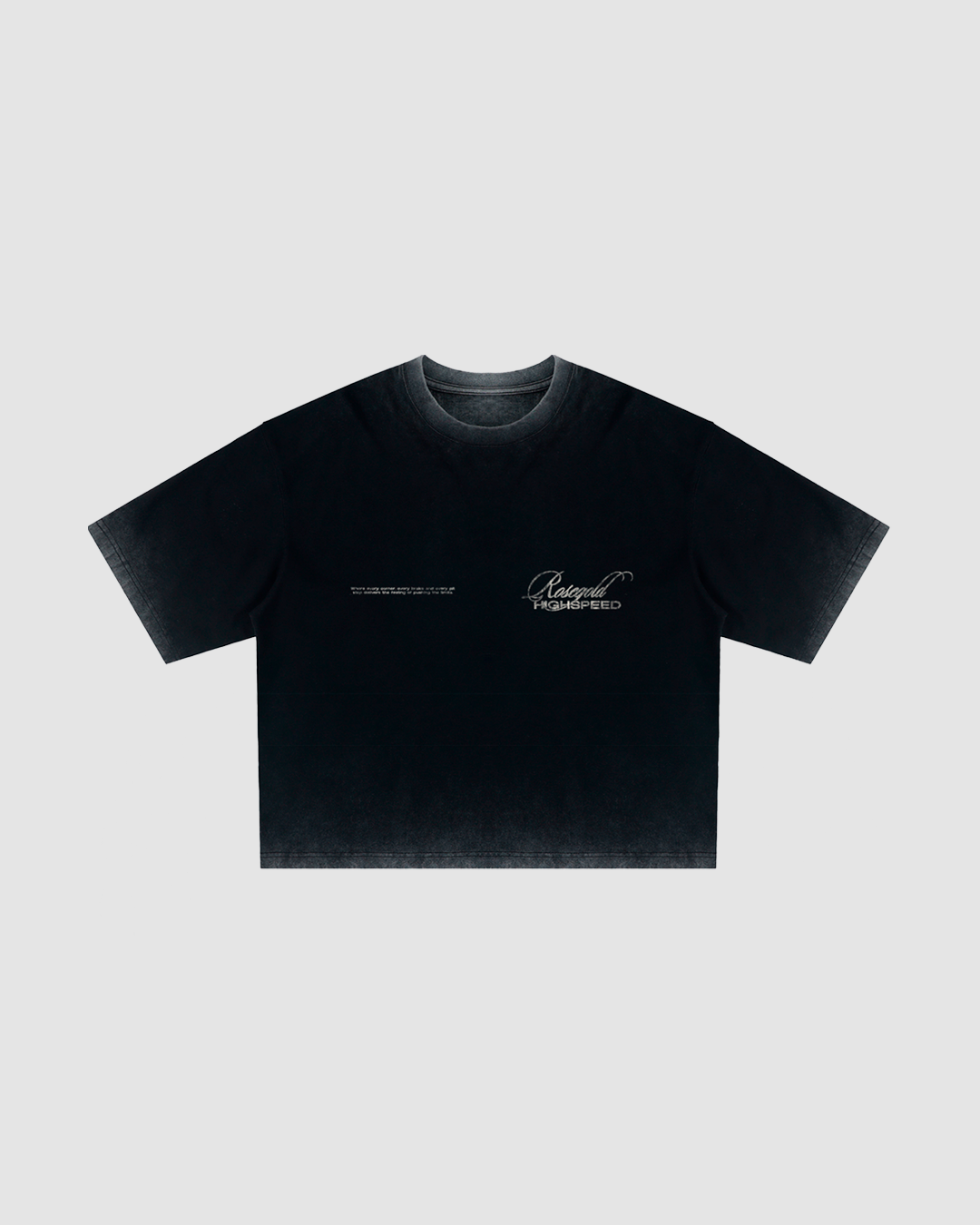 PIT STOP BLACK T-SHRIT