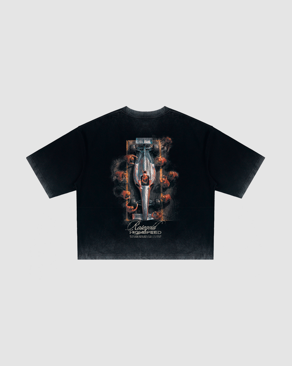 PIT STOP BLACK T-SHRIT
