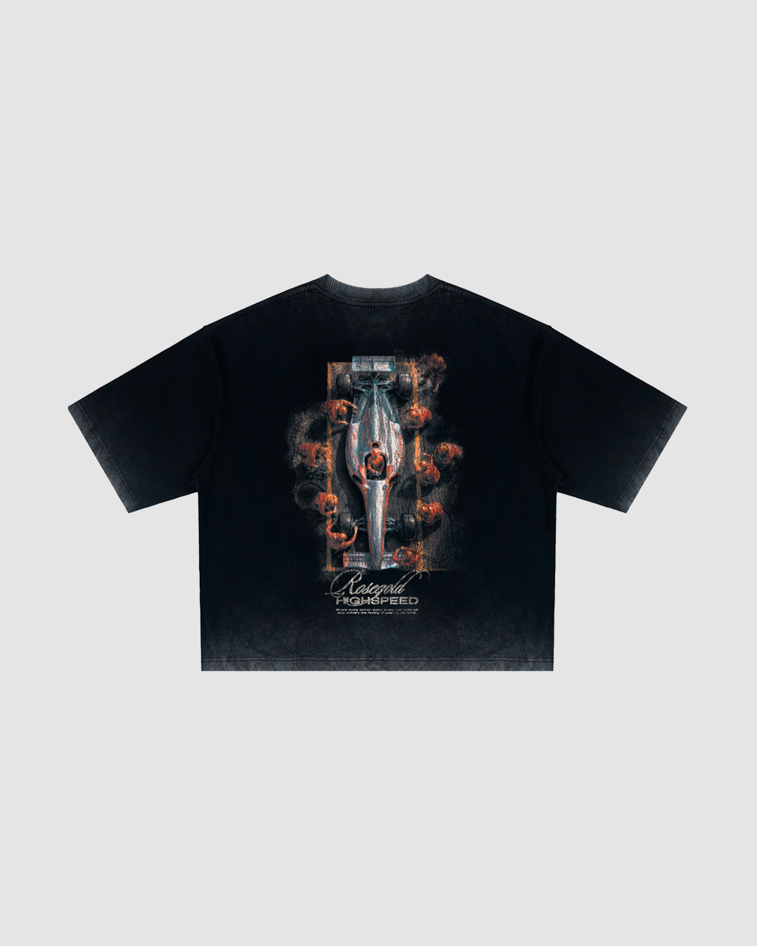 PIT STOP BLACK T-SHRIT