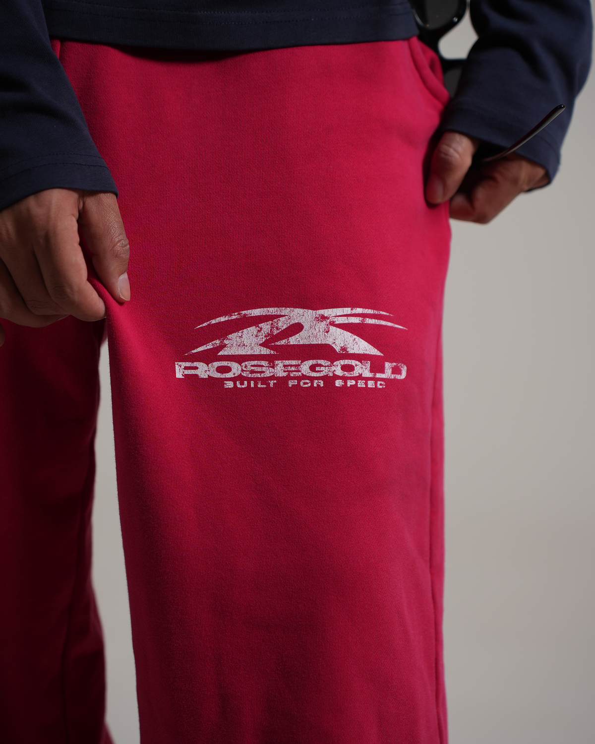 VINTAGE RED HIGHSPEED SWEATPANTS