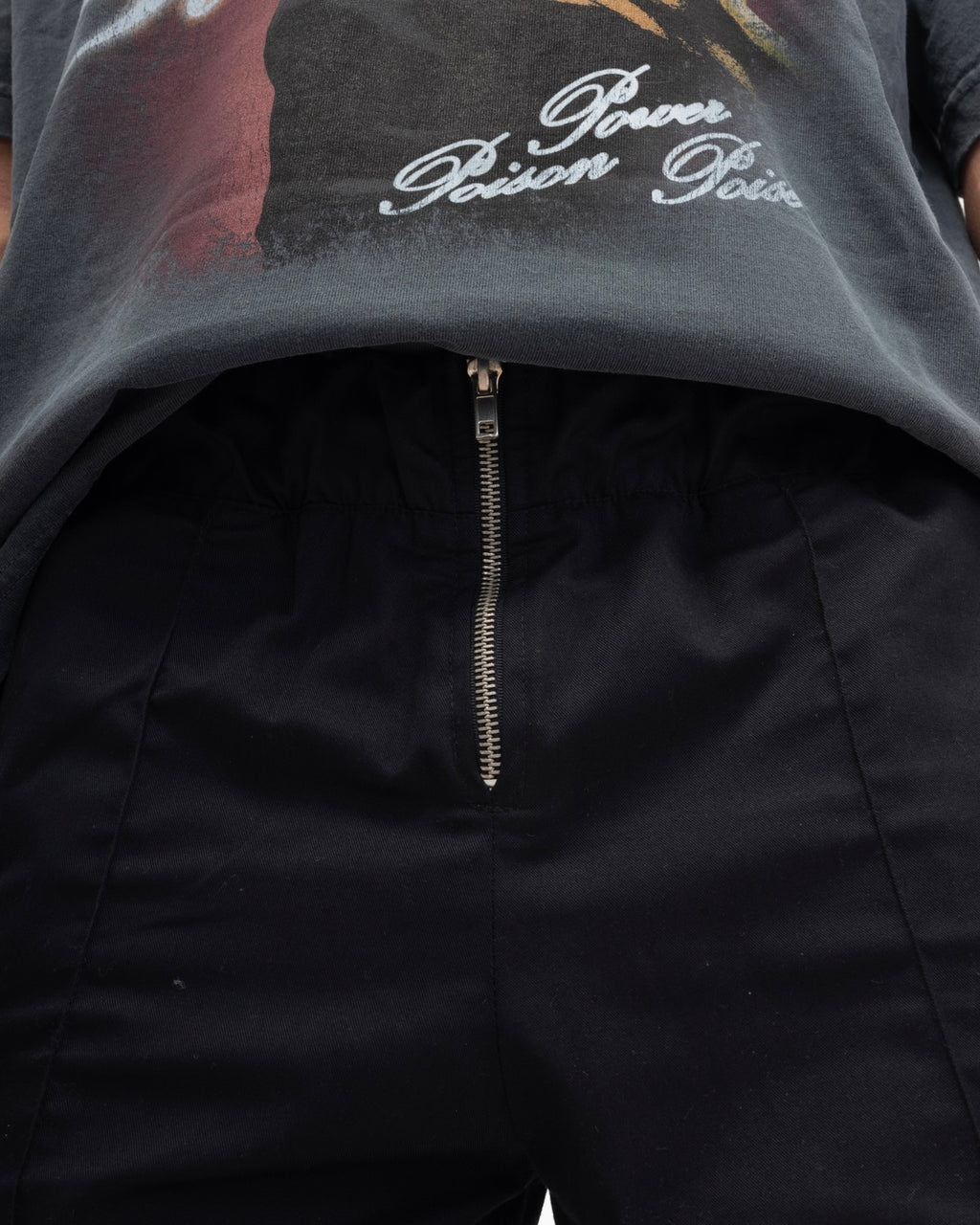 FRONT ZIPPED PANTS