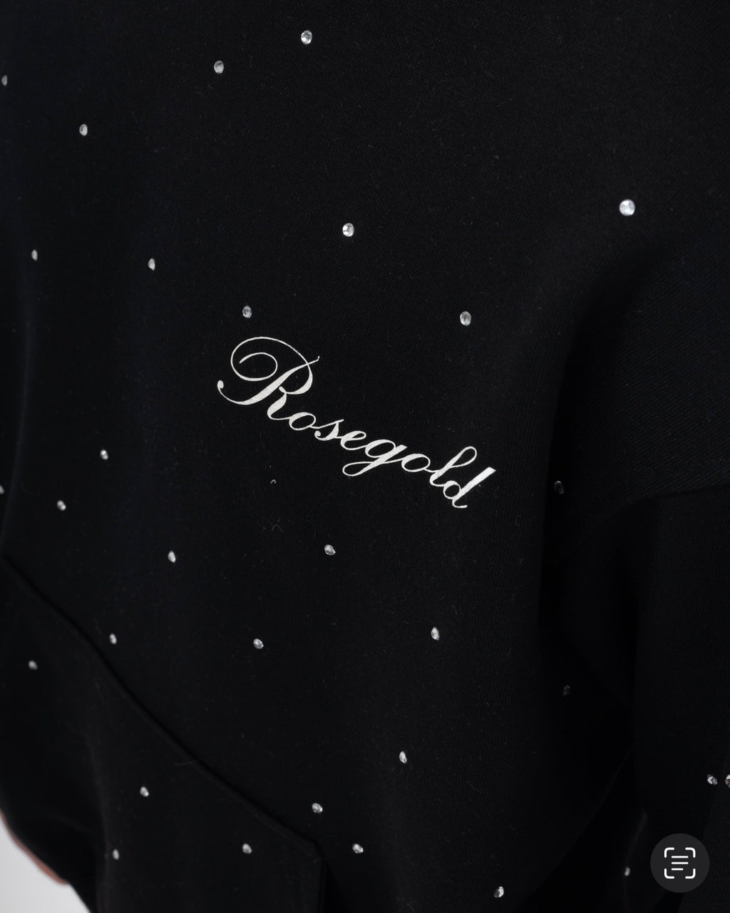 RHINESTONE HOODIE