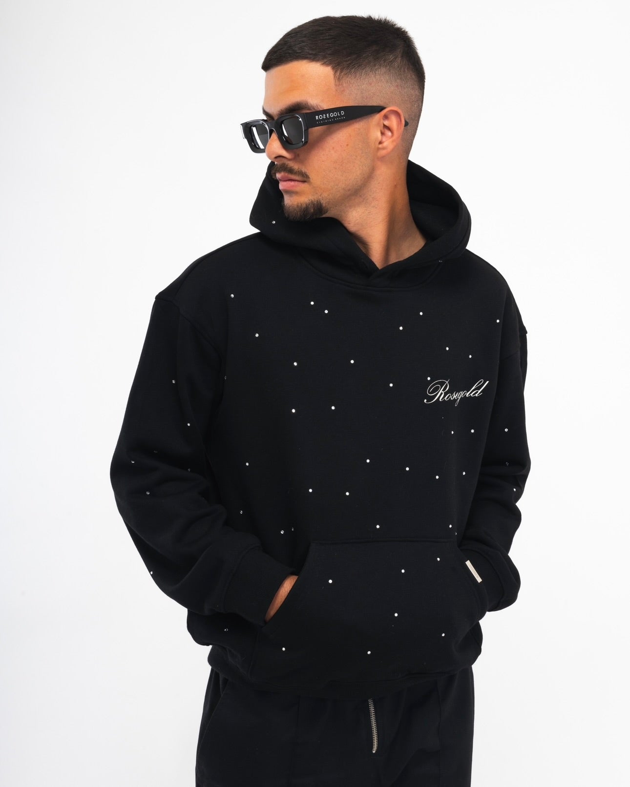 RHINESTONE HOODIE