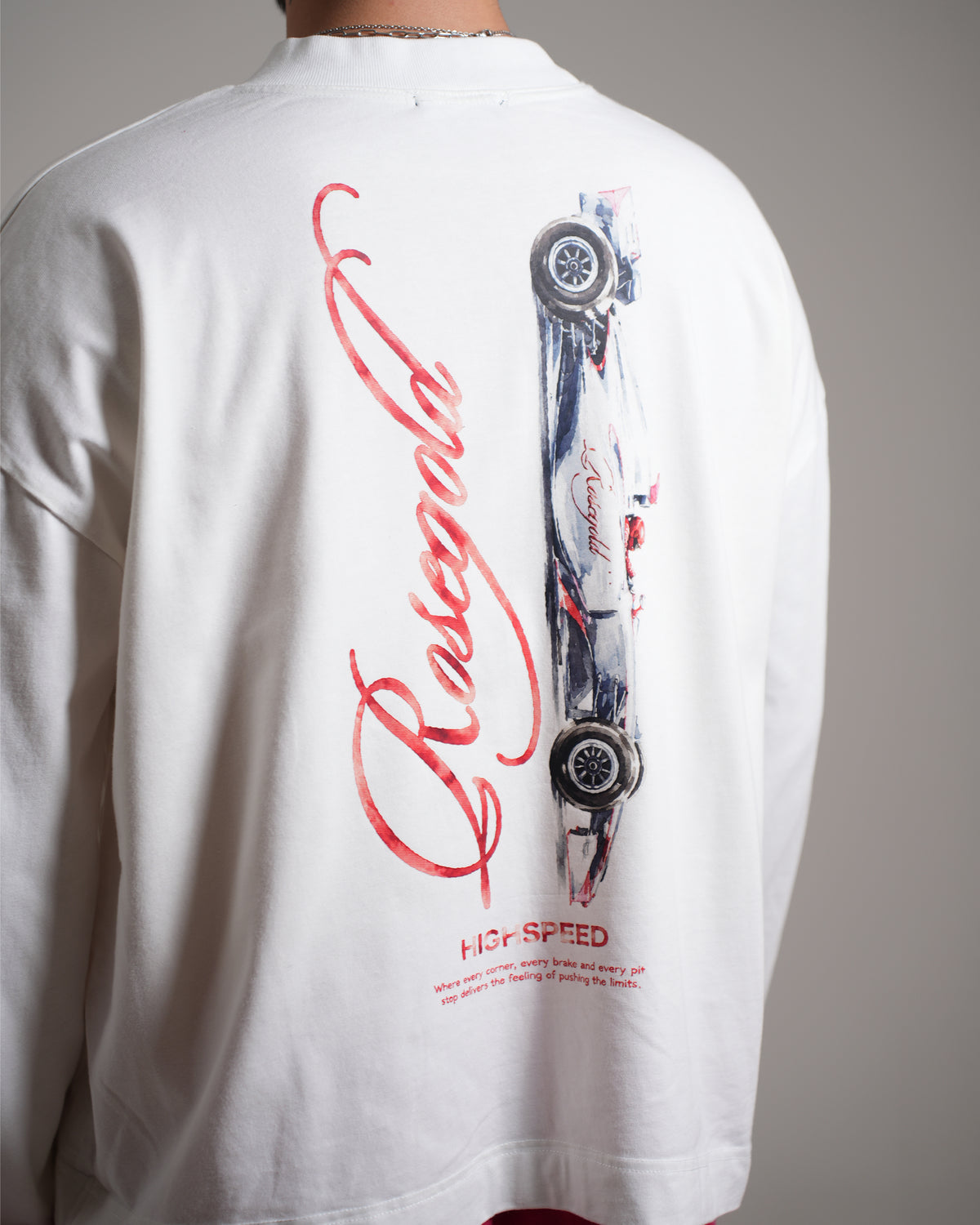 HIGHSPEED WHITE LONGSLEEVE