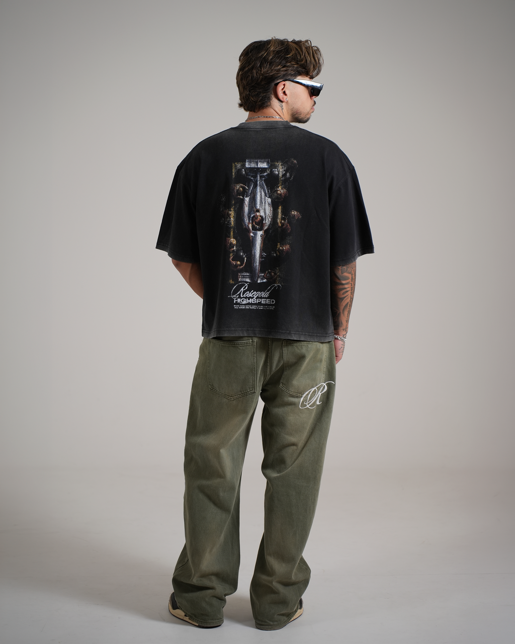 PIT STOP BLACK T-SHRIT