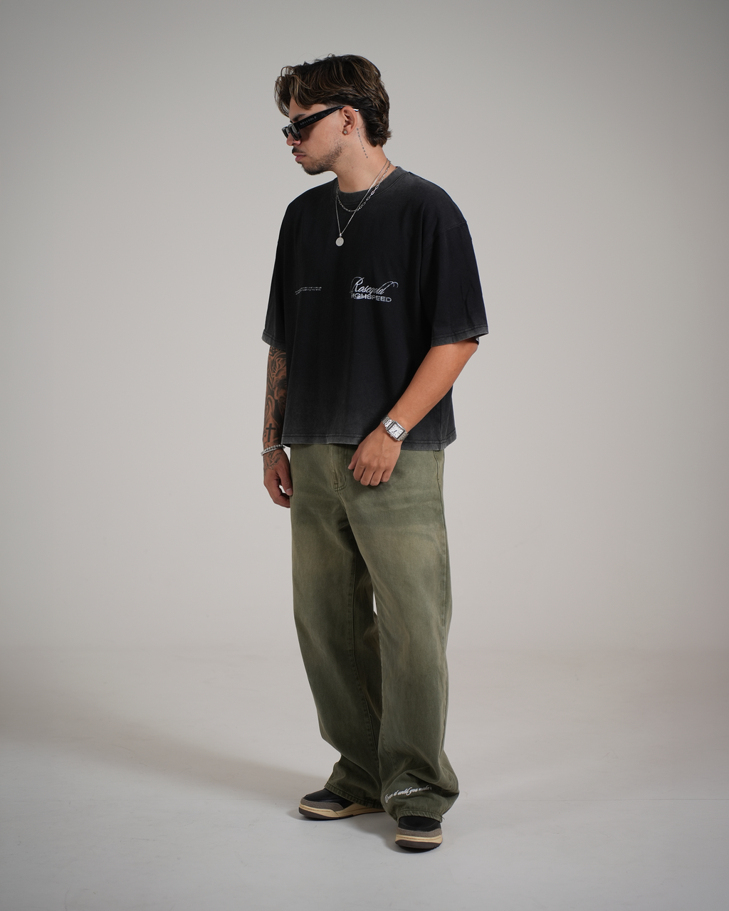 PIT STOP BLACK T-SHRIT