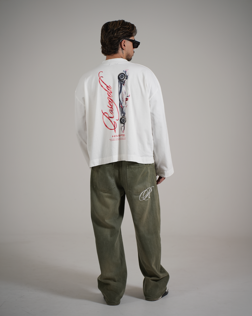 HIGHSPEED WHITE LONGSLEEVE