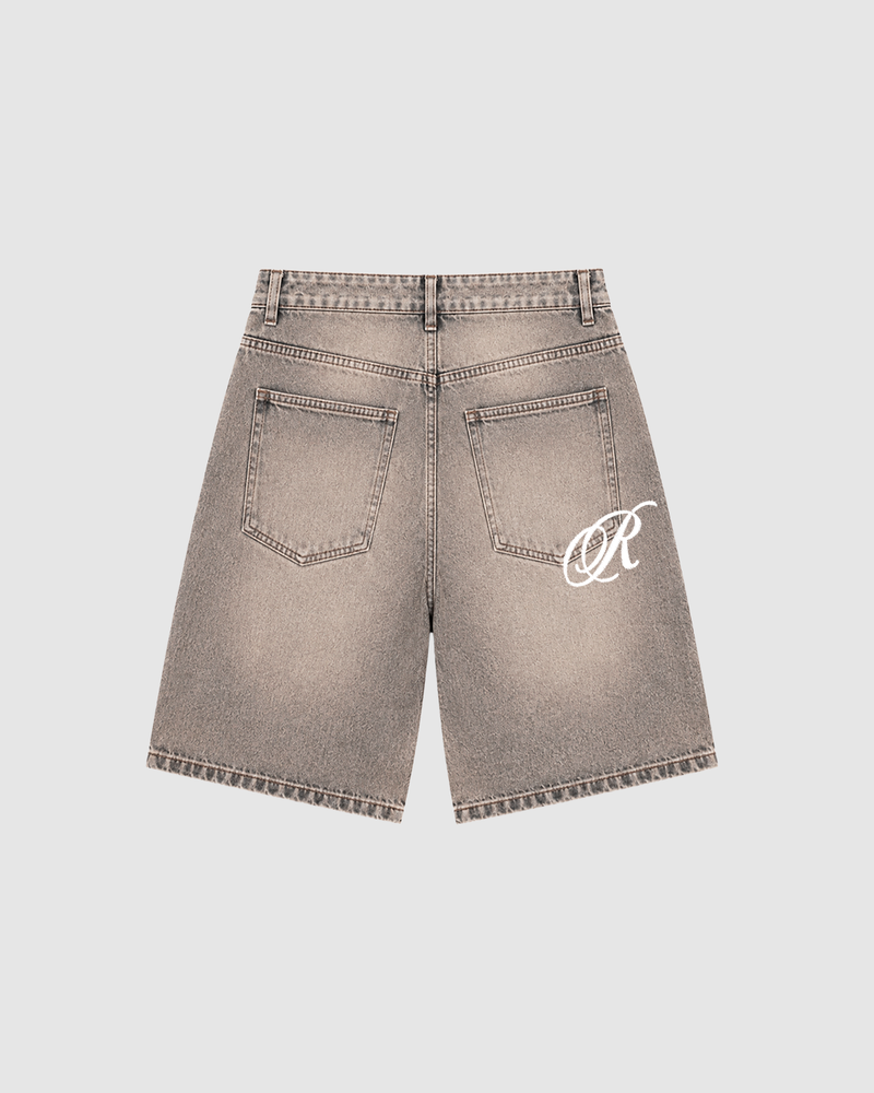 VINTAGE GREY SHORTS