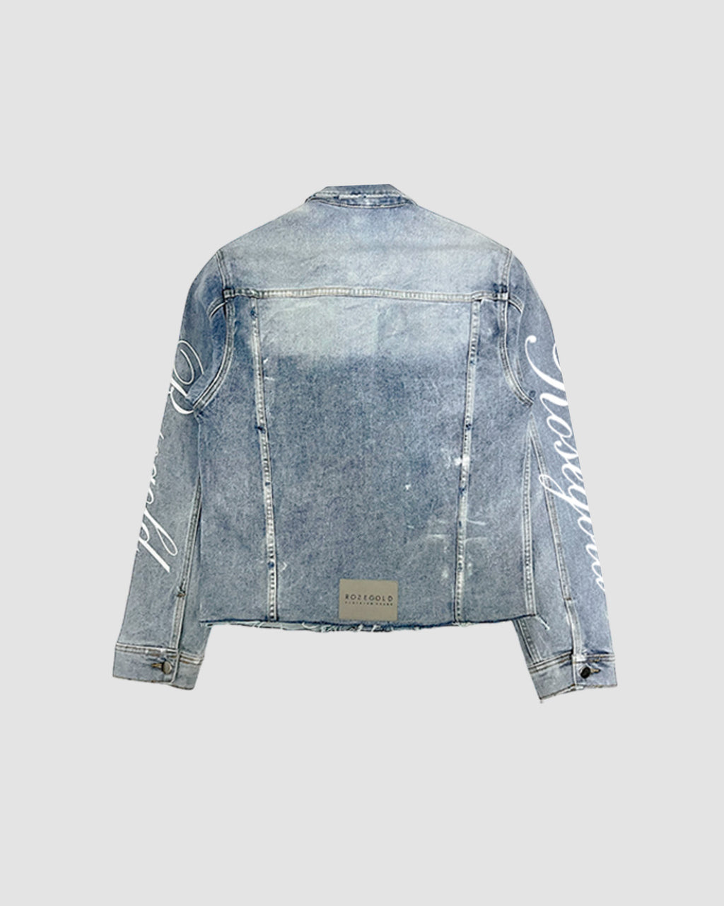 SCRIPT DENIM JACKET