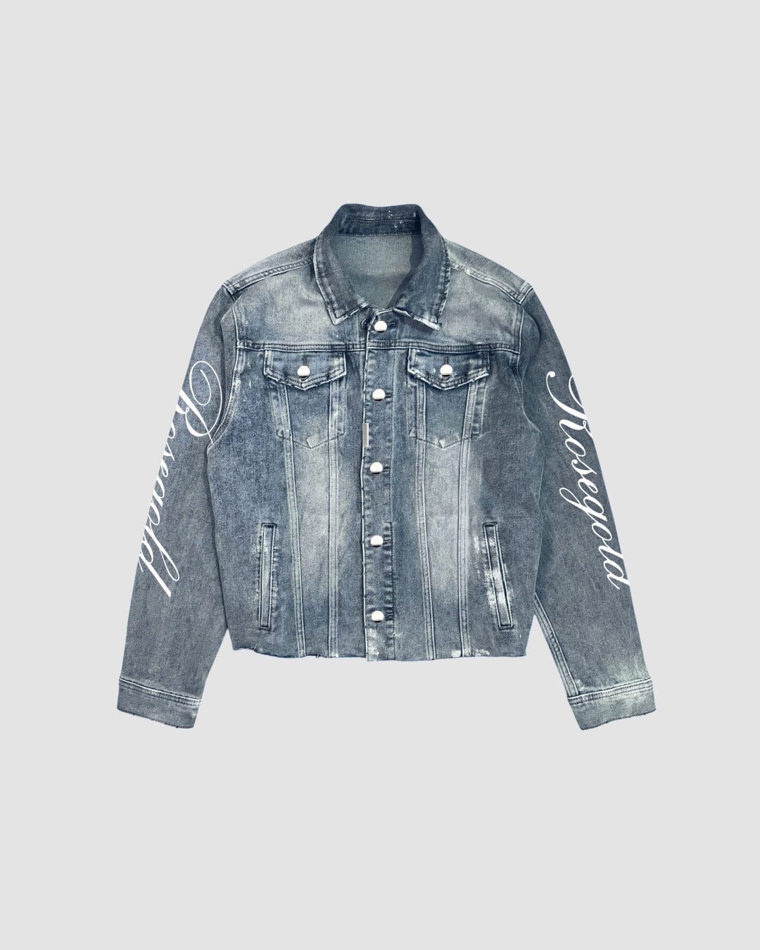SCRIPT DENIM JACKET