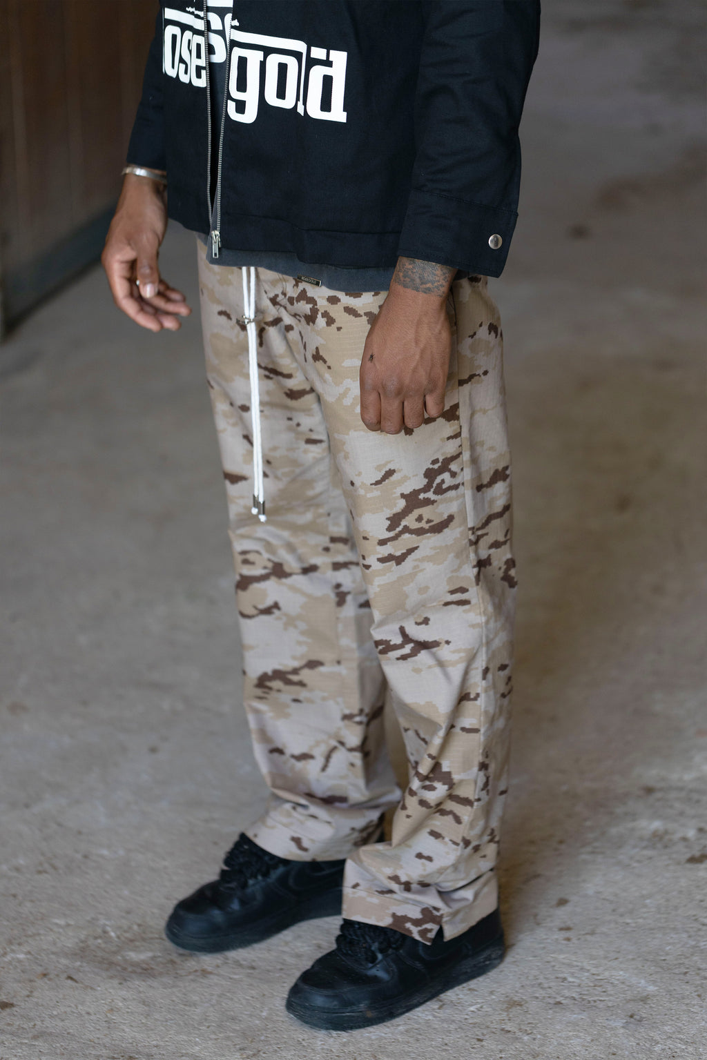 CAMO TWILL PANTS