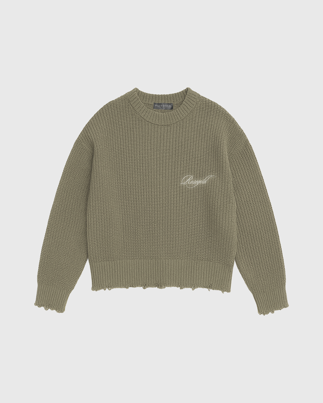 SCRIPT PISTACHIO KNITWEAR