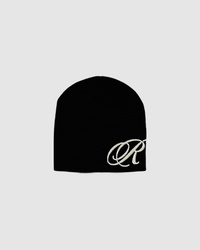 ROSEGOLD X RM BLACK BEANIE