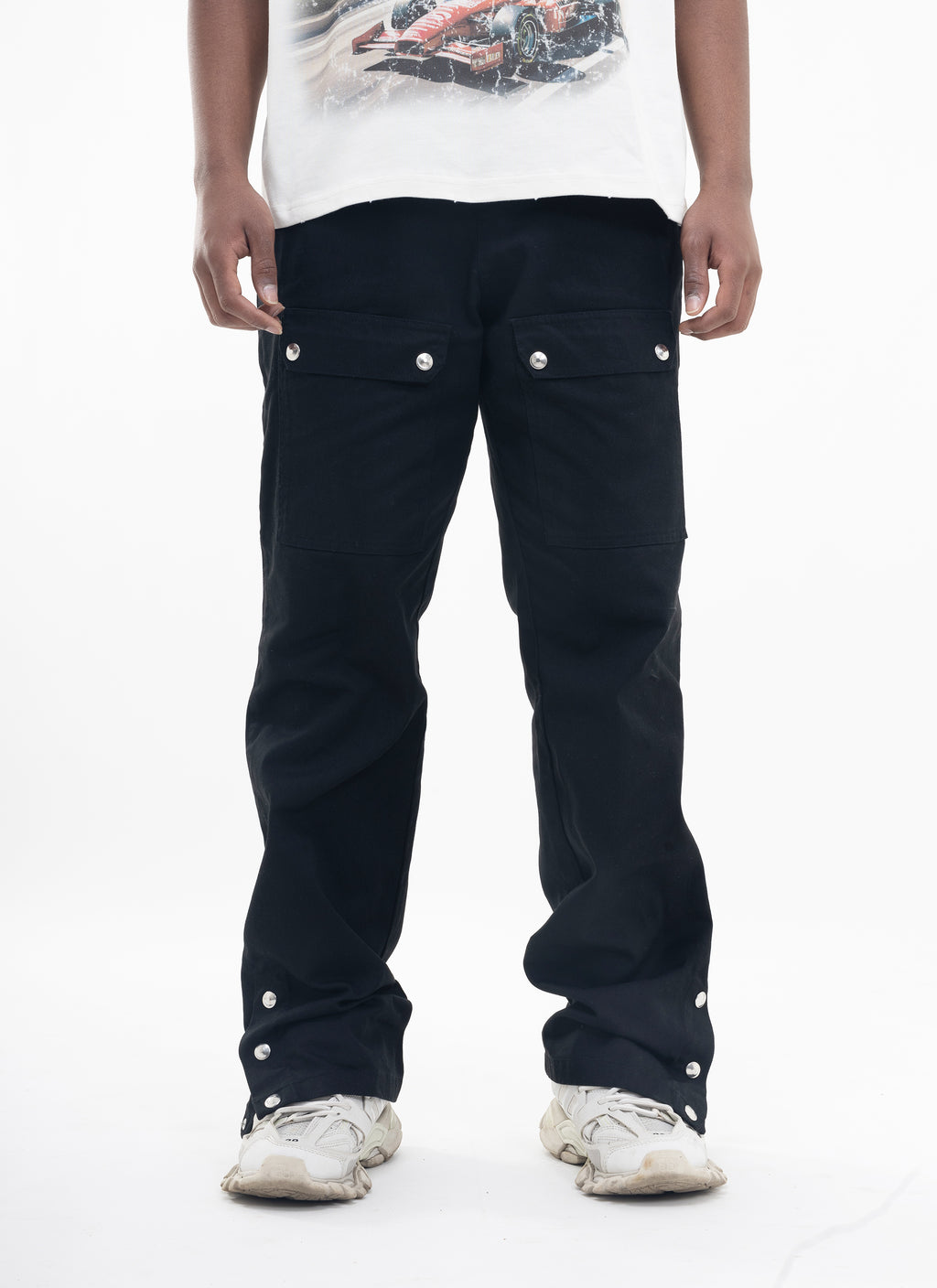 FRONT CARGO TWILL PANTS