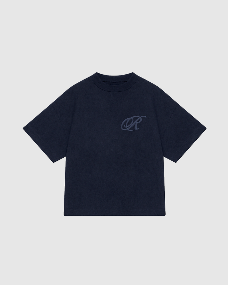 NAVY PUFF T-SHIRT