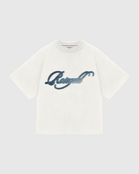 Denim White T-Shirt